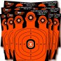 New Pack of 50 Quality Paper Splatter Gun Rifle Pistol Shooting Targets+ Sticker