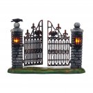 Department 56 Halloween Spooky Wrought Iron GATE Village Accessory