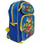 Super Mario Blur & Yellow 14" Medium Backpack Adjustable Padded Shoulder Straps