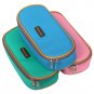 Pencil Case,Big Capacity Pen Bag Makeup Green Pouch Durable School Office NEW