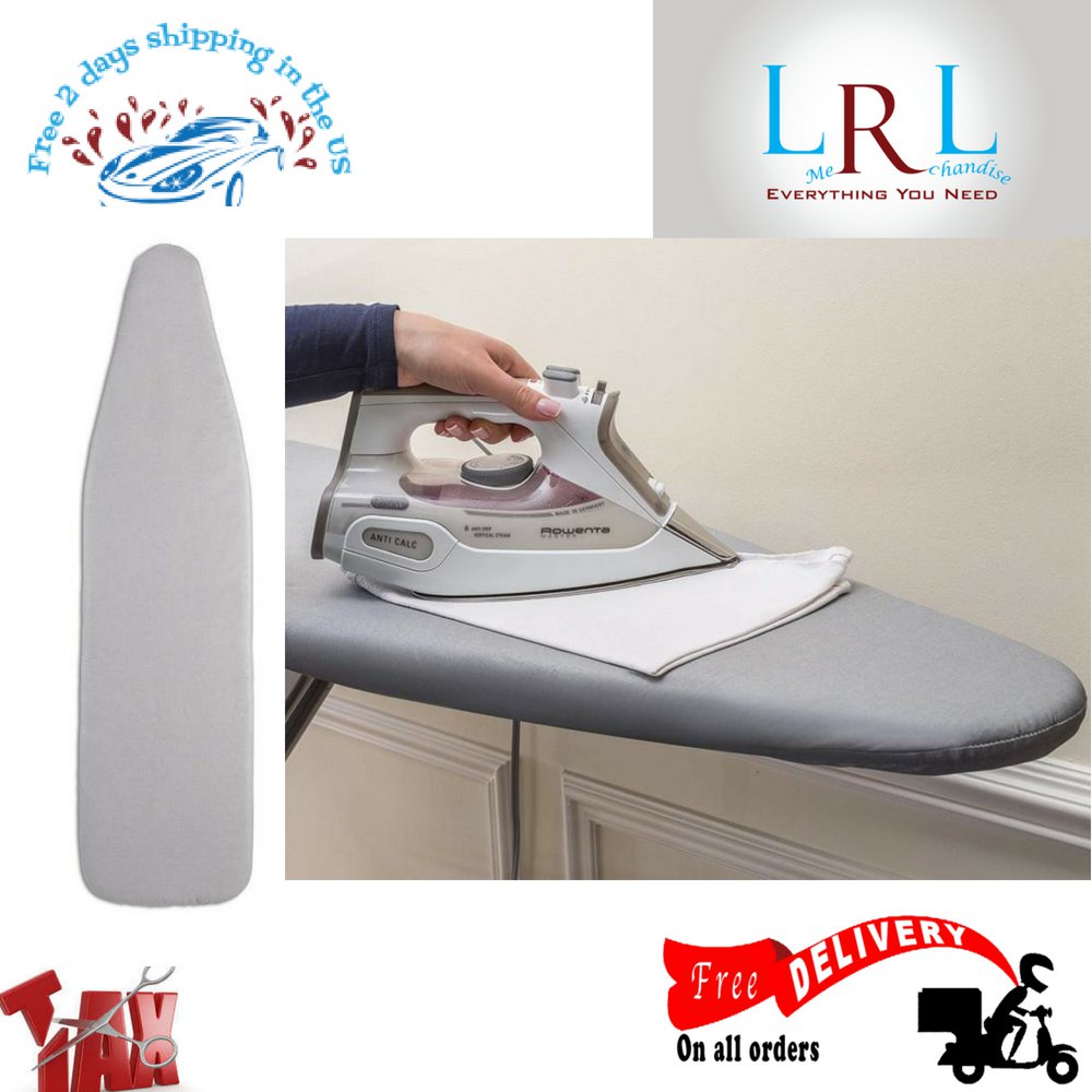 New Iron Padded Ironing Board Cover Thick Padding Resists Scorching