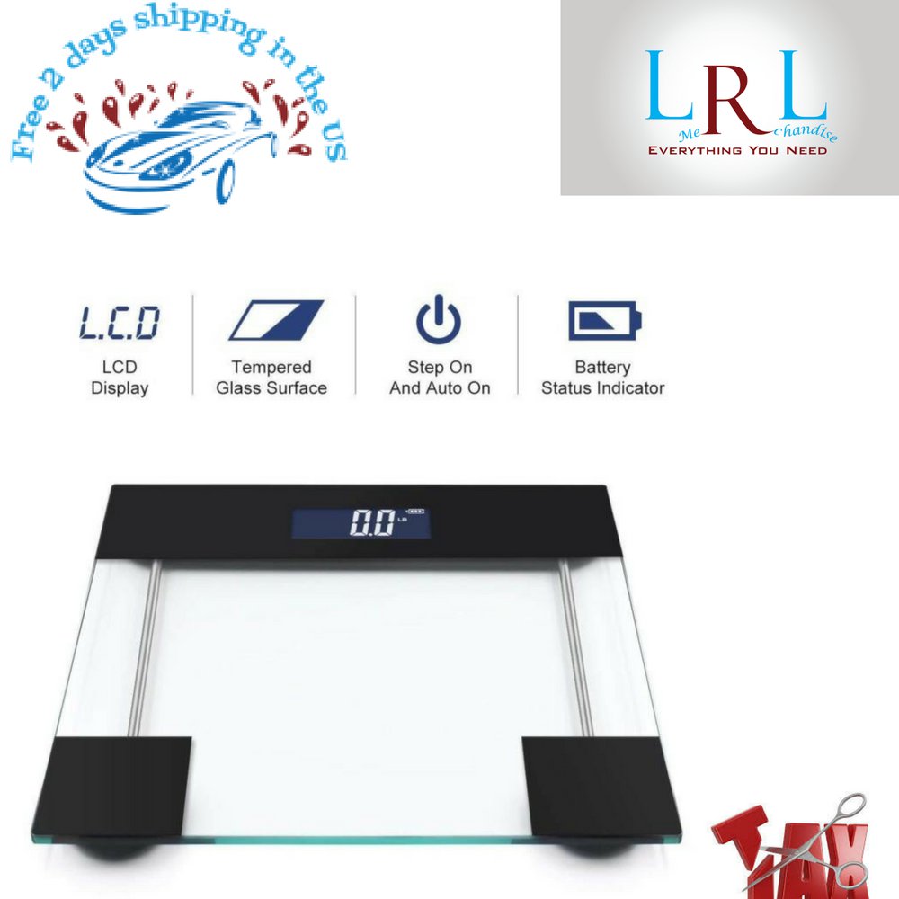 Electronic Bathroom Scale Weight Digital Scale Smart Advanced Step On Technology