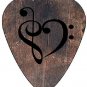 Unique Guitar Picks I Love You Valentines Sweet Heart With Modern Design Feature