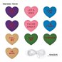 Romantic Valentine's Lawn Decoration Hanging Hearts Perfect Gift to Surprise Her