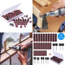 AUSTOR 132 Pieces Drum Sander Set with Free Box Including 120 Pieces Nail Sandin