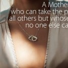 Unique Double Gold Plated Silver Interlocking Heart Necklace Best MotherDay Gift