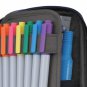 LIHIT LAB Pen Case Jet Black Dirt Resistant Suitable for Both Office & School