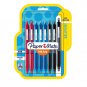 Ballpoint Pens Retractable Medium Point Ultra Smooth Ink Comfortable Grip 8 Pack