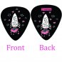 NEW 6 Unique Guitar Picks I Love You Sweet Heart With Modern Design Feature