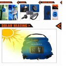 5.28 Gallon Solar Shower Great for Outdoor Activity Blue with Thermometer Gauge
