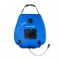 5.28 Gallon Solar Shower Great for Outdoor Activity Blue with Thermometer Gauge