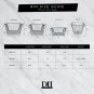NEW White Stackable Metal Utility Decorative Bin Perfect Basket for Home Storage