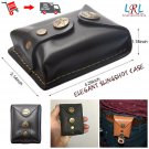 CyberDyer Genuine Leather Magnet Ammo Pouch For Slingshot Stainless Steel Bag Ca