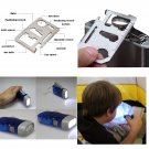 Professional First Aid Kit 163 Piece Portable Include flash light Saber Cards