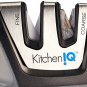 Quality Kitchen IQ 50009 Knife Sharpener Stage Tow Edge Grip Black