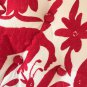 Antique stool upholstered with exclusive Otomi fabric.