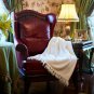 Bamboo Throw Blanket for Couch Sofa Bed with Handmade Fringes (90" L x 60" W)