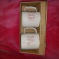 Rae Dunn mug set HERS MINE BIG FONT