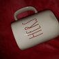 Rae Dunn mug set HERS MINE BIG FONT