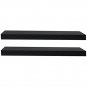 Floating Shelves Rectangle Shaped Hanging Wall For Decoration Perfect Trophy And