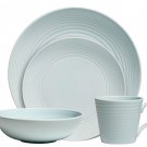 Gordon Ramsay by Royal Doulton Maze Blue 4-Piece Set
