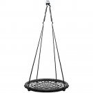 Spinner Play & Swing Sets Kids Indoor/Outdoor Round Web Great For Tree, Set, Net