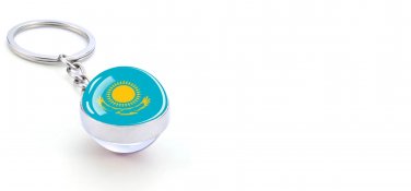 keychain  flag of Kazakhstan