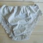 white cotton Panties girls #2c size M
