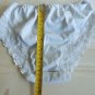 white cotton Panties girls #2c size M