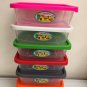 2 PC-QUALITY PLASTIC FOOD CONTAINER-77 FLOZ-2.3L-BPA FREE-NEW-SOFT TOUCH