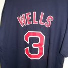 BASEBALL-BOSTON RED SOX- DAVID WELLS-GENUINE T-SHIRT-MAJOR LEAGUE- MAJESTIC- XL