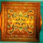 TRAY- SOLID WOOD -HAND CRAFTED-HAND PAINTED-UNIQUE