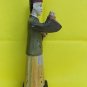 CHINESE HOME BOY WEARING TRADITIONAL COSTUME-VINTAGE WOOD FIGURINE-MOVING HANDS