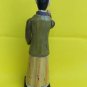 CHINESE HOME BOY WEARING TRADITIONAL COSTUME-VINTAGE WOOD FIGURINE-MOVING HANDS