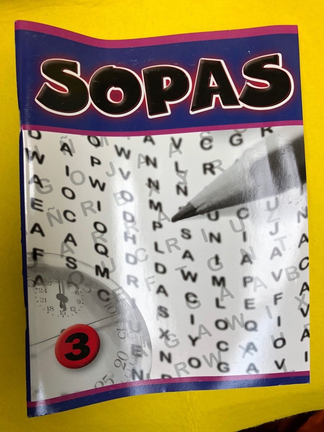 SOPAS 3 WORD SEARCHPUZZLESBRAIN TEASERS IN SPANISH NEW