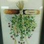 PEGGY ABRAMS-SIGNED- FRAMED -WATER COLOR LITHOGRAPH PRINT-OREGANO-HERBS