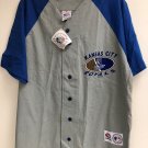BASEBALL-KENSAS CITY YOYALS-GENUINE T-SHIRT-MAJOR LEAGUE- TRUEFAN- L