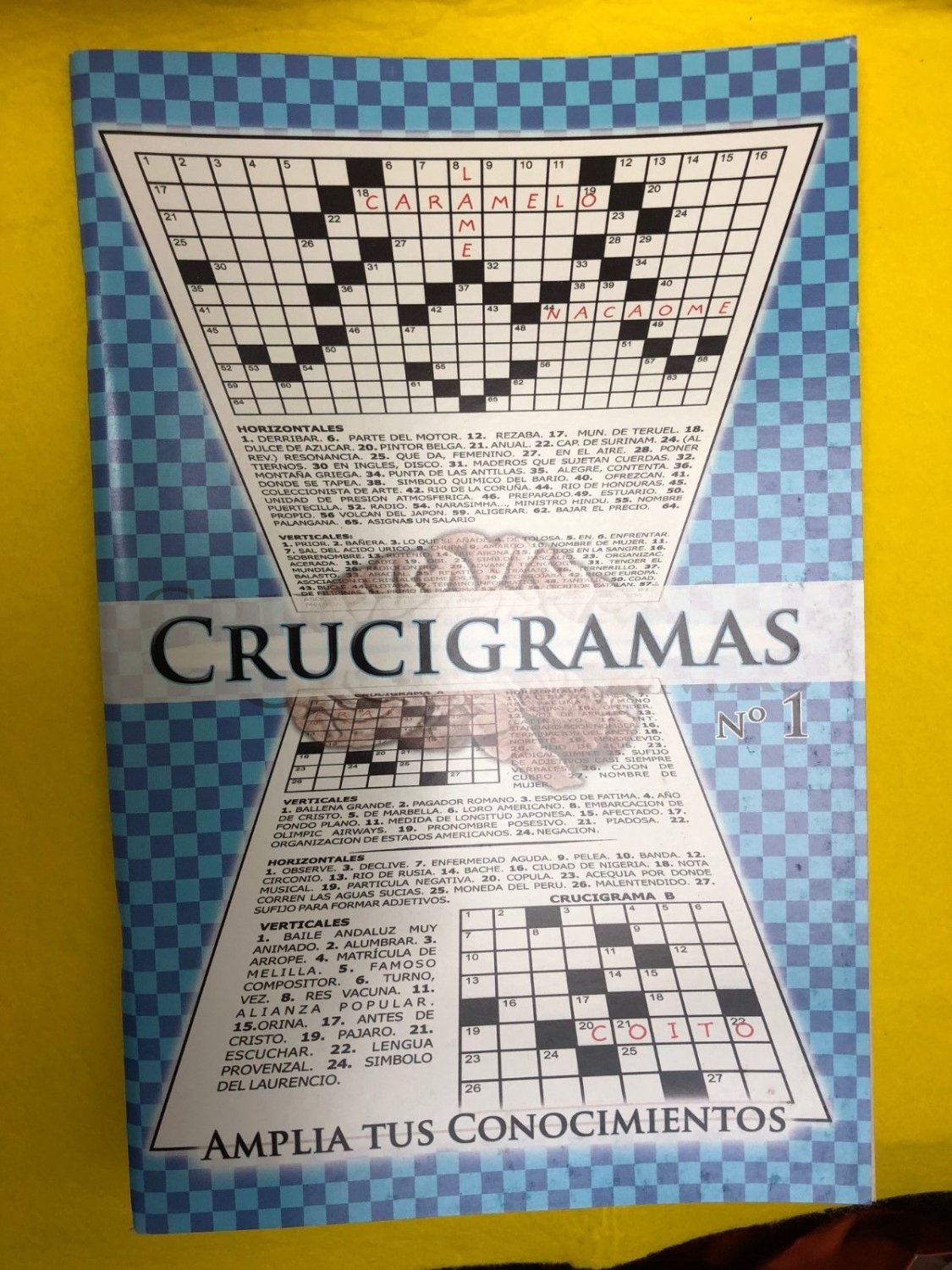 CRUCIGRAMAS 1 WORD SEARCHPUZZLESBRAIN TEASERS IN SPANISH NEW