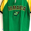 JAMAICA-NATIONAL TEAM-SOCCER- FOOTBALL FEDERATION- T-SHIRT-LOGO SEWN ON-MEN-M