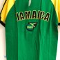 JAMAICA-NATIONAL TEAM-SOCCER- FOOTBALL FEDERATION- T-SHIRT-LOGO SEWN ON-MEN-M