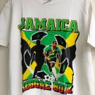 JAMAICA-REGGAE BOYS- TEAM-SOCCER- FOOTBALL  T-SHIRT--MEN-L