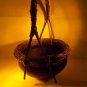 ART STUDIO- TWIG & POTTERY-HAND MADE -STUNNING BASKET- UNIQUE