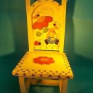 MINIATURE PAINTED- WOOD- HAND MADE- WELCOME FRIENDS-DOLLS FURNITURE