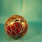 RAIN SHAKER GOURD-HAND DECORATED -PERCUSSION MUSICAL INSTRUMENT-TURTLE