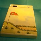 GOLF SCORE KEPPER-CERAMIC + DRY ERASE MARKER- VINTAGE-CC 1997- MADE IN USA