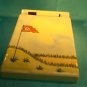 GOLF SCORE KEPPER-CERAMIC + DRY ERASE MARKER- VINTAGE-CC 1997- MADE IN USA