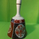 BELL-JAPANESE IMARI- VINTAGE- FINE QUALITY- HAND PAINTED-PORCELAIN