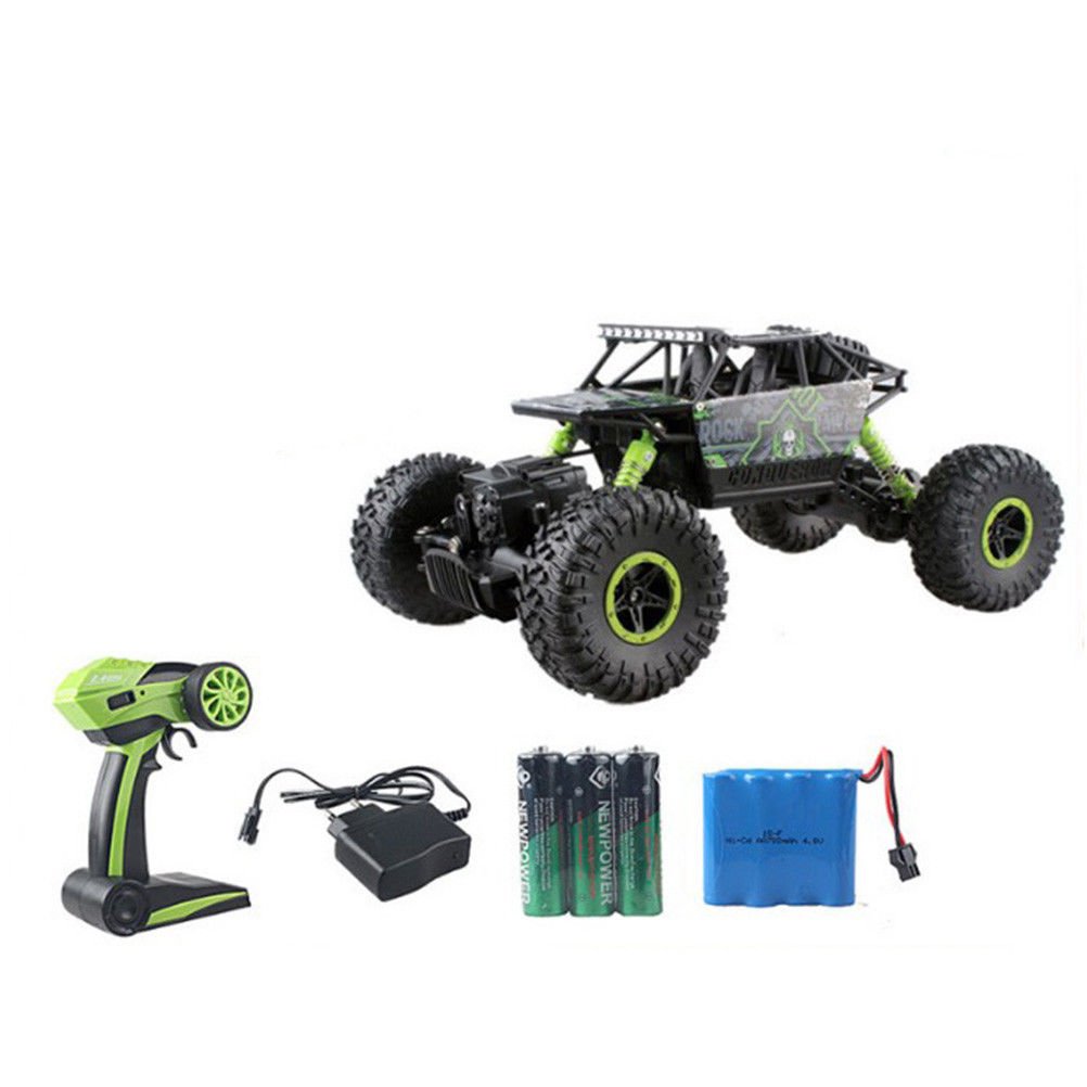 1/18 Remote Control RC Rock Crawler Racing Car 4WD Off-Road Truck Car Toy 2.4Ghz