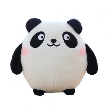 round panda plush