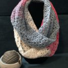 Soft V-Stitch Ice Cream Infinity Scarf